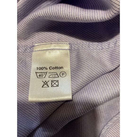 SAND Egyptian Cotton Soft Blue Dress Shirt Size 39 Casual Business Retail $159 - Picture 5 of 6